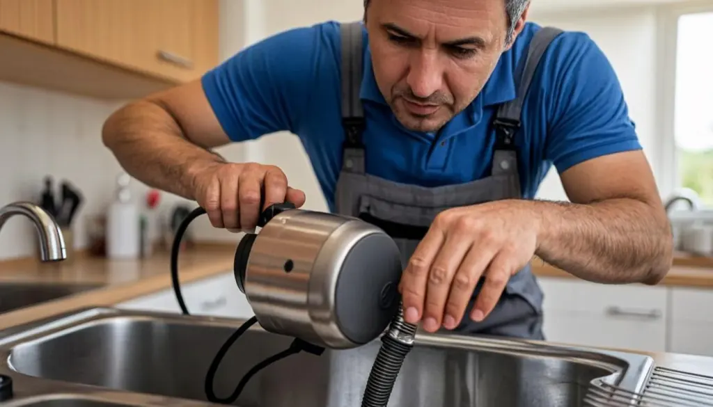 Desentupimento de pia profissional